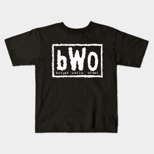 Burger World Order Kids T-Shirt